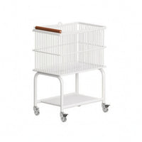 Laundry Storage Trolley Caster Wheels Rolling Laundry Trolley Heavy Duty