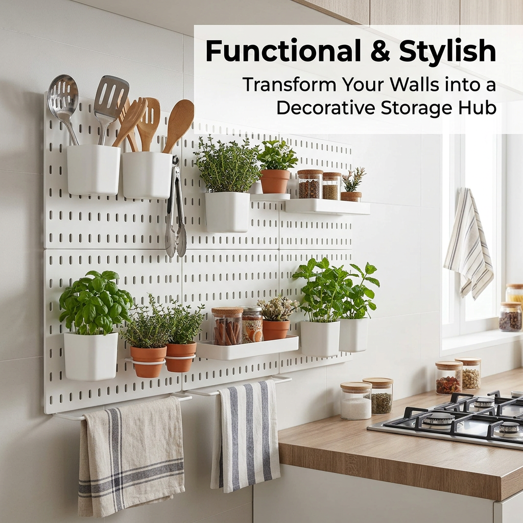 Pegboard Accessories Organizer Kit, Kit Peg Board Hooks, Organizer Kit Peg, Pegboard Hooks Assortment, Bins Peg Space Saving Organizer