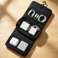 Portable Travel Toiletry Bag 3-in-1 Organizer with Flip Closure