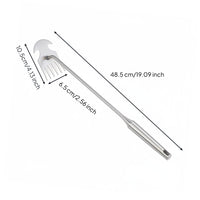 2 Pieces Hand Weeder Thickened Stainless Steel Root Remover Tool Rust Resistant