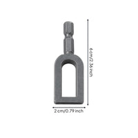 Wire Twisting Tool with 1/4 Inch Hex Shank Fast Rebar Tie Tool Efficient