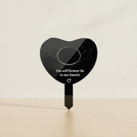 Sympathy Acrylic Memorial Stake Weatherproof Memorial Garden Stake Sturdy Marker Elegant for Grieving Families