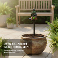 Outdoor Witch Kettle Yard Light