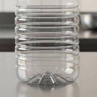 PET Plastic Barrel with Handle High Clarity Transparent Oil Container