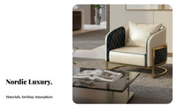 Upholstered Booth with Table and Chairs Nordic Design Upholstered Lobby Seat Modern Aesthetic dense foam Foam Padding
