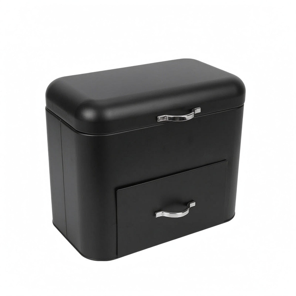 Iron Bread Box Space Saving Metal Bread Box Easy to Clean Kitchen Storage