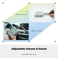 Waterproof car horn, adjustable volume
