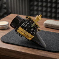 Braided Cord Ligature Golden Finish Music Accessory Adjustable Screws