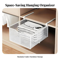 Under-Shelf Sliding Drawer tooltoolwithslide-out tools Installation Cabinet Organizer Stackable