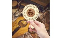 Decoding Wheel with Handle Detective Compact Wheel Circle for Tabletop Games