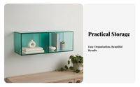 Colorful Modular Cube Modern Design Wall Shelf Customizable Combination