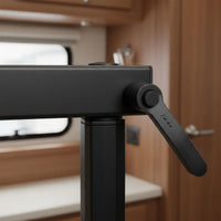 RV Table Leg Sturdy Metal Removable Table Leg Heavy Duty Furniture Hardware for Boat