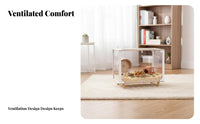 Acrylic Hamster Enclosure Spacious Interior Transparent Hamster Enclosure Easy