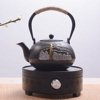 典工堂铁壶 仿日本南部铸铁壶 双铁崖柏生铁壶 烧水壶 茶具茶壶