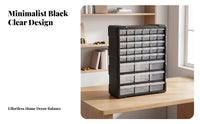 Drawer Parts Cabinet Removable Dividers Parts Storage Drawers for Workshop