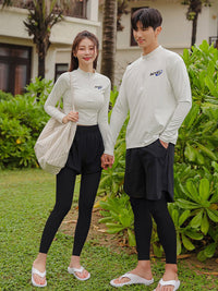 潜水服女防晒速干冲浪服水母衣浮潜游泳衣三亚度假2025新款情侣款