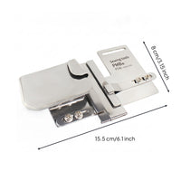 Zipper Presser Foot Easy Installation Zipper Guide Presser Foot Long-Lasting