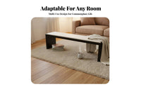 Nordic design End-of-Bed Bench Multi-Functional Padded Entryway Seat Upholstered Long Stool multipurpose for Guesthouse Owners, Homeowners, Interior Decorators, Bedroom, Dining Room, Hallway