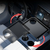 Car Cup Holder Tray Multifunction Cup Holder Tray Stand Adjustable