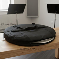 Padded Gong Bag Shockproof Hand Drum Bag Cymbal Carrying Case for Artists