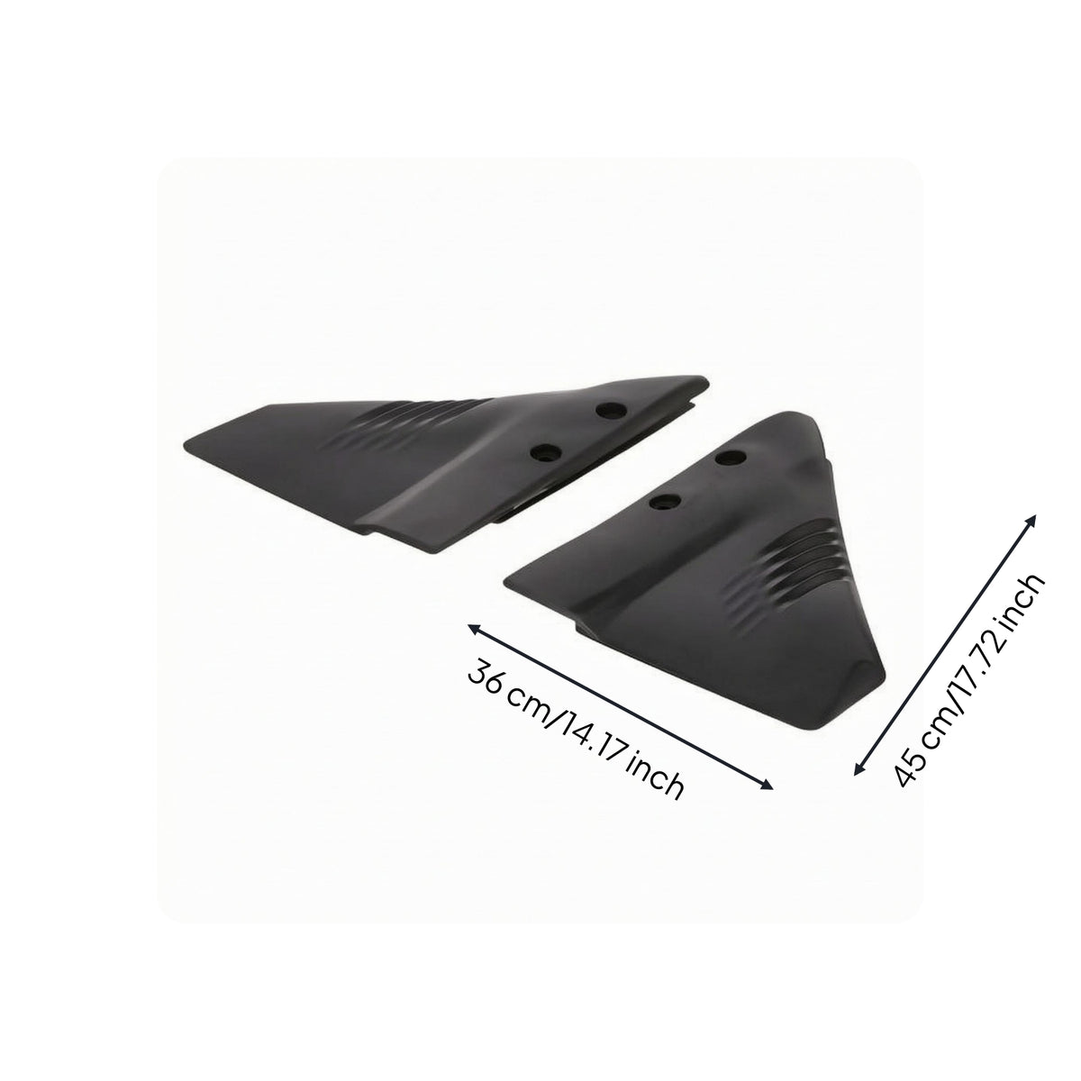 Outboard Motor Hydrofoil Molded Hydrofoil Stabilizer Enhanced Stability Outboard Stabilizer Fin