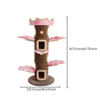 Cat tree with condo