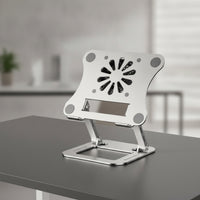 Laptop Stand with Fan Desktop Laptop Cooling Stand Sturdy for Professionals, Desk