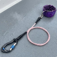 Unrestricted Diving Safety Lanyard Swivel Hardware Clip Carabiner Lanyard