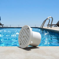 Easy Installation Pool Drain with Slotted Flange Inlet Return Fitting Long-Lasting Pool Return Fitting High-Strength