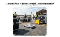 Sound Equipment Holder Case Audio Device Heavy-Duty Transport Enclosure Pressure-Resistant for Stage Performance