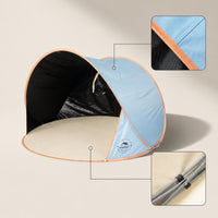 Beach Tent with Stakes Portable Protection for Families