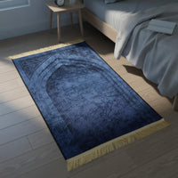 Religious Prayer Mat Thickened Muslim Prayer Rug Ethnic Religious Item for Muslims, Home, Bedroom, Living Room
