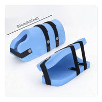 Swim Cuffs with Straps Adjustable Flotation Sleeves Resilient Buoyancy Aid for Pool Training