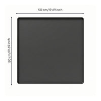 Small Fridge Mat with Raised Edge Waterproof Small Fridge Mat Leak-Resistant for Students, Renters, Dorm Room, Kitchen