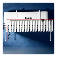 Air Vent Deflector Air Conditioner Baffle Anti Direct Blow Accessory Long Lasting White Plastic Construction Suitable for Office Bedroom Living Room