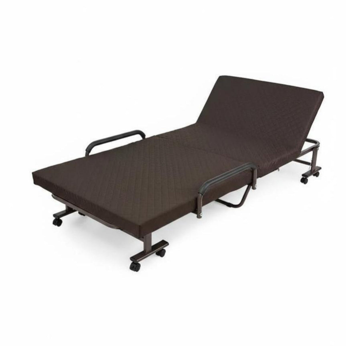 Single Person Nap Cot Foldable Design Folding Bed Portable Space-Saving for Office Workers, Students, Home, Hospital, Guest Room