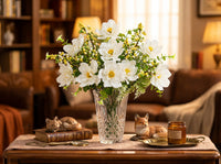 Artificial Cosmos Flower Bouquet in Nordic Style