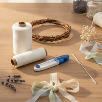 Flower Garland Making Kit Stainless Steel Flower Garland Kit Threading Craft Supplies for Crafters, Students, Art Class