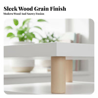 Single-Pot Wooden Riser Elevated Design Footed Wooden Stand adaptable Use