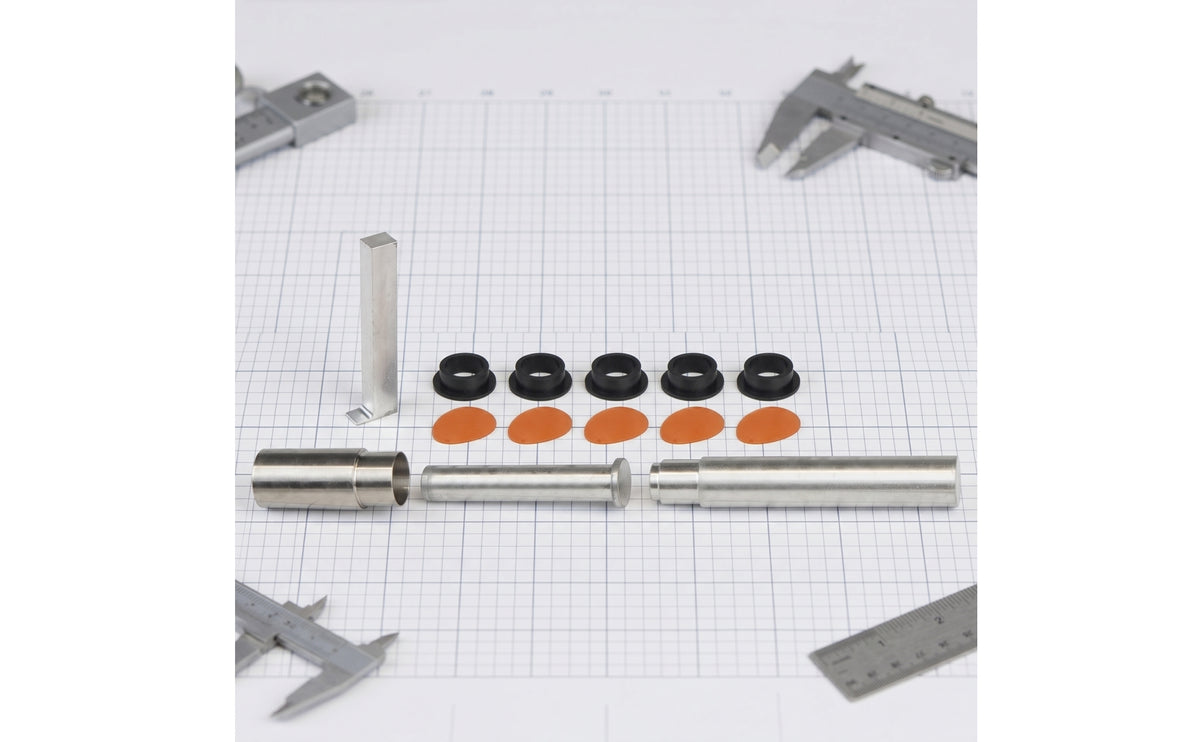 14 Pieces Pressure Switch Rebuild Installation Tool Kit Silver-Toned Silver Pressure Switch Installation Tool Kit Matte Black