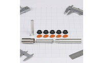 14 Pieces Pressure Switch Rebuild Installation Tool Kit Silver-Toned Silver Pressure Switch Installation Tool Kit Matte Black