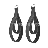 Yoga Pilates Ring with Double Loop Strap and Foot Pedal