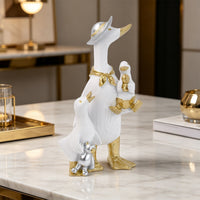 Creative Resin Duck Figurine for Home Decor