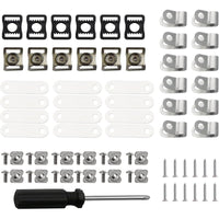 Anti-Rust Helmet Repair Kit with Screwdriver Long-Lasting Helmet Hardware Kit Portable Maintenance Tools Universal for Equipment Managers