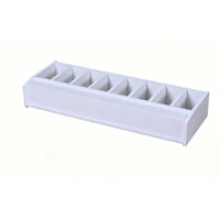 Easy to Clean Divided Belt Slot Organizer Belt Display Rack