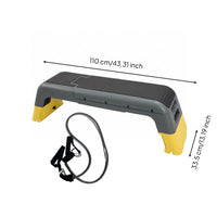 Aerobic Step Platform Molded Plastic Workout Stepper Compact Size