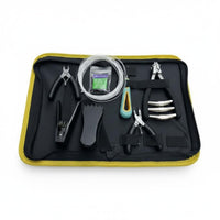 8 Pieces Badminton Racket Stringing Tool Kit Multi-Functional Badminton Stringing Clamp Kit Portable Racket Restringing Tool Set