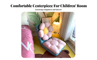 Adjustable children'ss' Floor Lounger Cute Design Transformable Lounger Sofa Soft and Comfy Foldable for Young Children