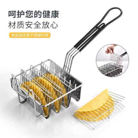 Stainless Steel Taco Mold, V-Shaped, for Making Tacos and Tortilla Shells