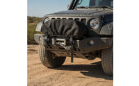 Electric Winch Cover Adjustable Winch Cover with Straps Elasticized Fitted for Trailer, Garage Storage